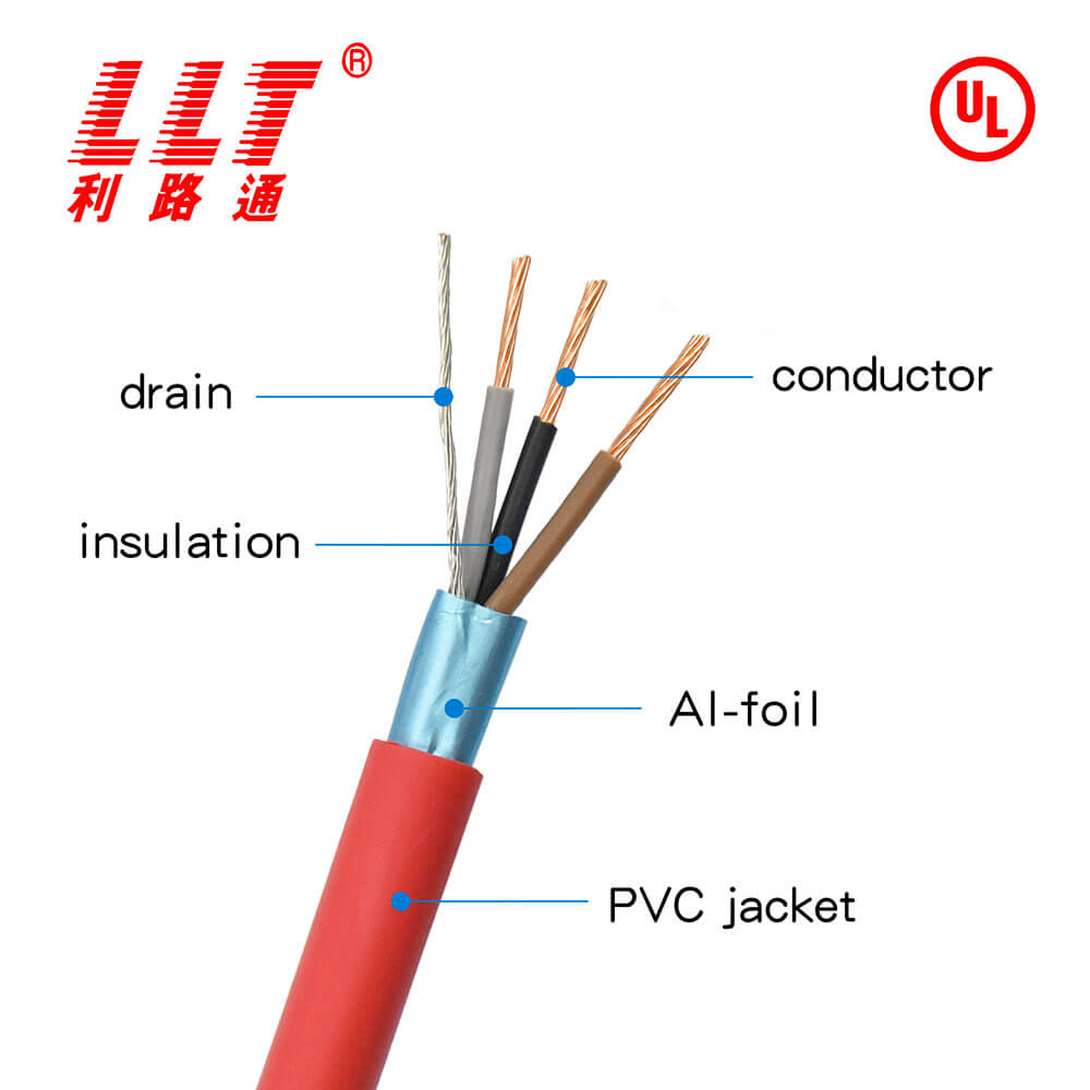 3C/17AWG Solid CL3R(CL2R) Fire Alarm Cable