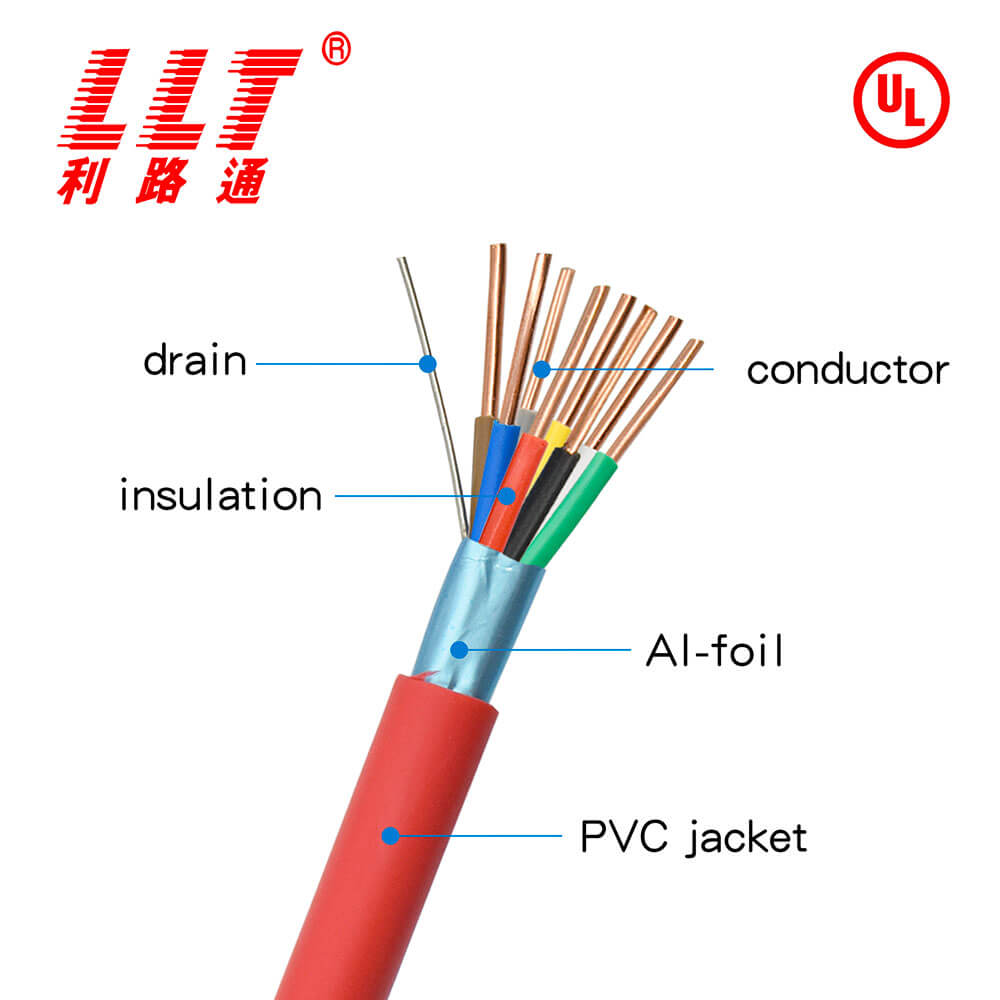 13AWG 8C/ Solid CL3R(CL2R) Fire Alarm Cable